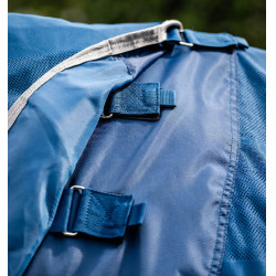 Horseware Ionic Therapy Mesh Cooler deken Bleu imperial / argent /Marine Blauw Horseware Ionic Therapy Mesh Cooler deken Bleu imperial / argent /Marine Blauw