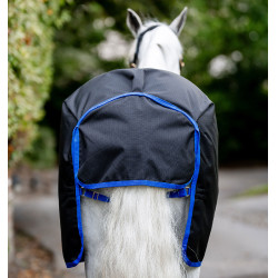 Horseware Amigo Ripstop 900D Turnout 100g deken Zwart / klassiek blauw