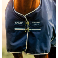 Couverture Horseware Amigo Ripstop 900D Turnout 100g Noir / bleu classique Couverture Horseware Amigo Ripstop 900D Turnout 100g Noir / bleu classique
