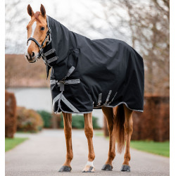 Horseware Amigo 1200D Geïntegreerde Turnout 50g Deken Zwart / titaniumgrijs / zilver