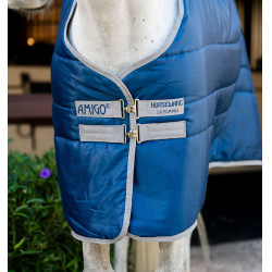 Couverture d'écurie Horseware Amigo Ripstop Insulator 350g Marine / gris titanium Bleu marine Couverture d'écurie Horseware Amigo Ripstop Insulator 350g Marine / gris titanium Bleu marine
