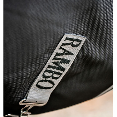 Couverture Horseware Rambo Supreme Turnout Vari-layer 1680D 450g Noir / orage / gris argent Couverture Horseware Rambo Supreme Turnout Vari-layer 1680D 450g Noir / orage / gris argent