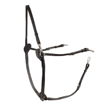 Bricole américaine cuir Finn-Tack Noir Bricole américaine cuir Finn-Tack Noir