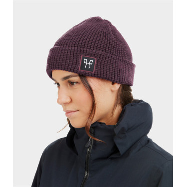 Bonnet Beanie Horse Pilot Wijnproeven Violet
