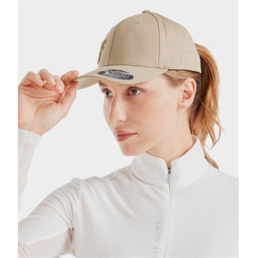 Casquette Horse Pilot Flexfit Latté Marron