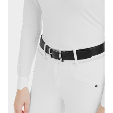 Horse Pilot Veggie Riem Zwart / goudbruin