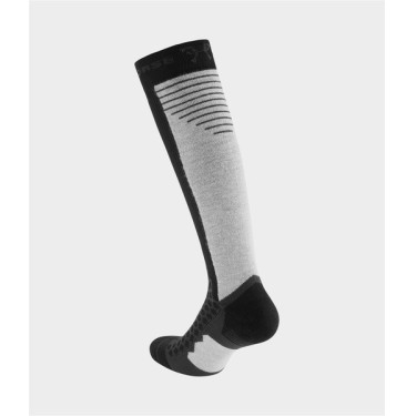Compressiekousen Horse Pilot winter Zwart / lichtgrijs Compressiekousen Horse Pilot winter Zwart / lichtgrijs