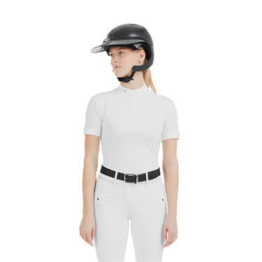 Wedstrijdshirt Aerolight met korte mouwen Horse Pilot dames