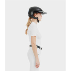 Wedstrijdshirt Aerolight met korte mouwen Horse Pilot dames Wit