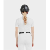 Chemise de concours Aerolight manches courtes Horse Pilot femme Blanc Chemise de concours Aerolight manches courtes Horse Pilot femme Blanc