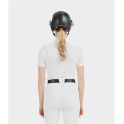 Wedstrijdshirt Aerolight met korte mouwen Horse Pilot dames Wit