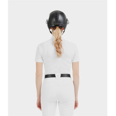 Wedstrijdshirt Aerolight met korte mouwen Horse Pilot dames Wit Wedstrijdshirt Aerolight met korte mouwen Horse Pilot dames Wit