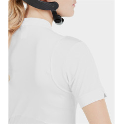 Wedstrijdshirt Aerolight met korte mouwen Horse Pilot dames Wit