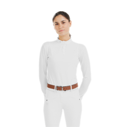Wedstrijdshirt Aerolight met lange mouwen Horse Pilot dames