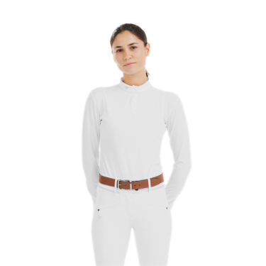 Wedstrijdshirt Aerolight met lange mouwen Horse Pilot dames