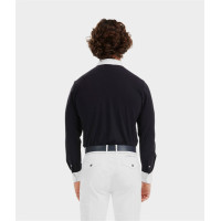 Chemise de concours Aerolight manches longues Horse Pilot homme Blanc