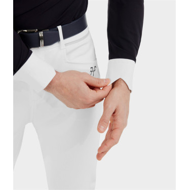 Wedstrijdshirt Aerolight met lange mouwen Horse Pilot heren Donkere nacht Zwart