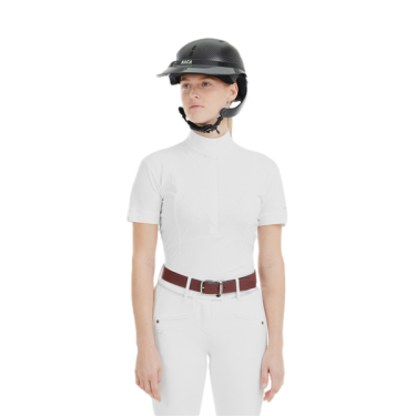 Wedstrijdshirt Monica Horse Pilot dames korte mouw