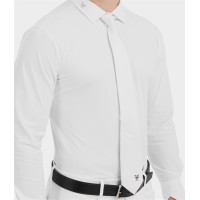 Cravate Tie Horse Pilot Blanc