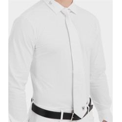 Cravate Tie Horse Pilot Blanc