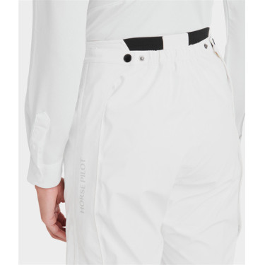 Raintech-broek Horse Pilot uniseks Wit