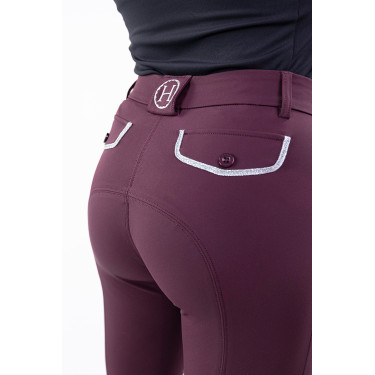 Pantalon Harcour Jaltika fix system grip Aubergine Bordeaux Pantalon Harcour Jaltika fix system grip Aubergine Bordeaux