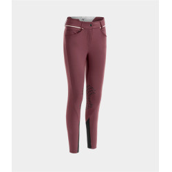 Pantalon X-Design Horse Pilot femme Bordeaux