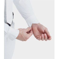 Wedstrijdshirt Aerolight met lange mouwen voor heren Horse Pilot Wit