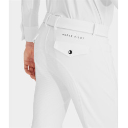 Pantalon X-Grip Horse Pilot homme Blanc