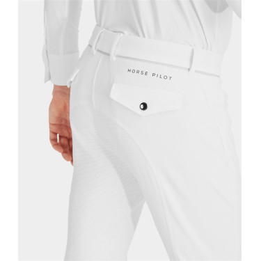 Pantalon X-Grip Horse Pilot homme Blanc