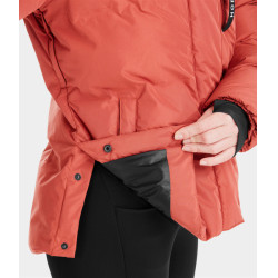 Parka Fahrenheit Horse Pilot dames Terracotta Oranje