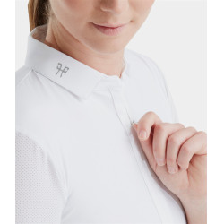 Polo Aeromesh manches courtes Horse Pilot femme Blanc Polo Aeromesh manches courtes Horse Pilot femme Blanc