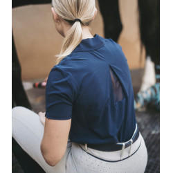 Polo Ariia Horse Pilot femme Marine Bleu marine Polo Ariia Horse Pilot femme Marine Bleu marine