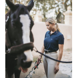 Polo Ariia Horse Pilot femme Marine Bleu marine Polo Ariia Horse Pilot femme Marine Bleu marine