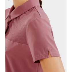 Polo Ariia Horse Pilot femme Rose foncé Polo Ariia Horse Pilot femme Rose foncé