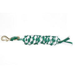 Longe en nylon tressé Finn-Tack Pro Vert / blanc