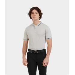Polo Atlas Horse Pilot homme Wind grey Gris