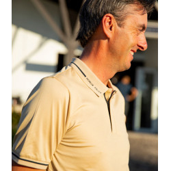 Polo Atlas Horse Pilot homme Latté Marron