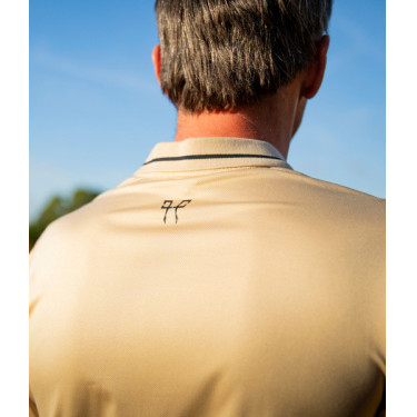 Polo Atlas Horse Pilot homme Latté Marron