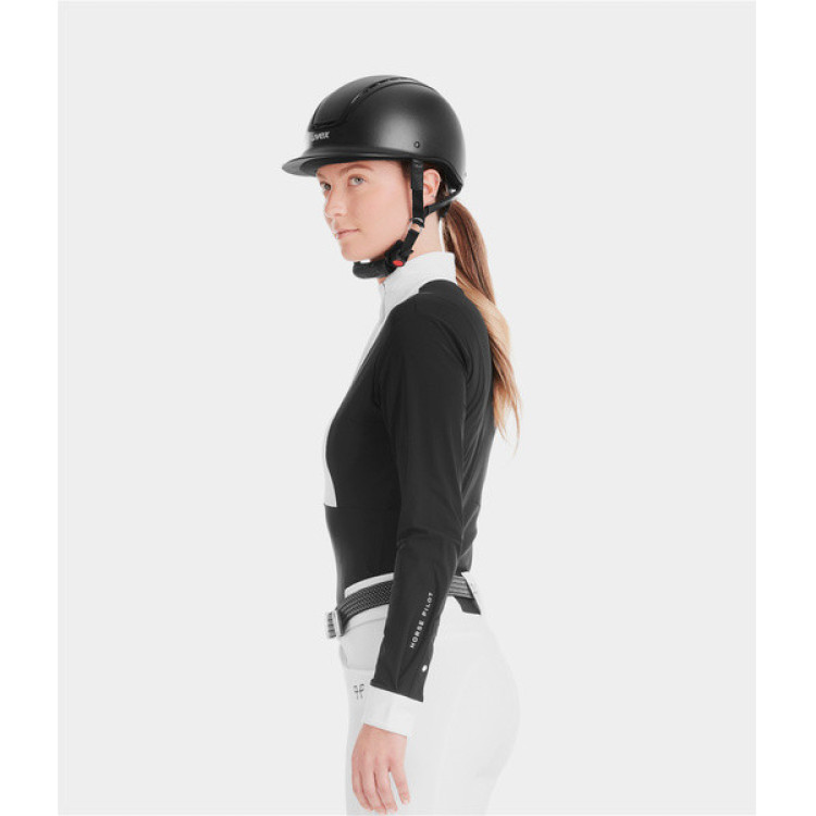 Polo de concours Monica Horse Pilot manches longues femme Polo de concours Monica Horse Pilot manches longues femme