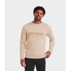 Sweat-shirt Horse Pilot homme Team Latté Marron