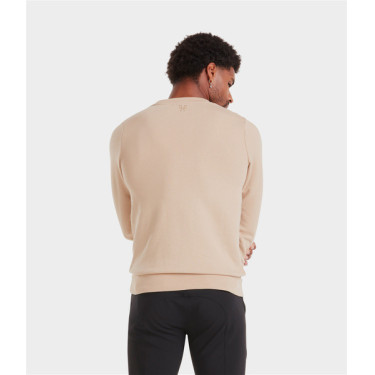 Sweatshirt Horse Pilot heren Team Latté Bruin