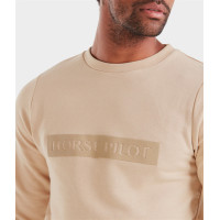 Sweatshirt Horse Pilot heren Team Grafietblauw