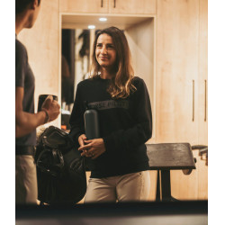 Sweat-shirt Horse Pilot Team femme Bleu graphite Sweat-shirt Horse Pilot Team femme Bleu graphite