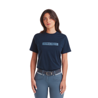 T-shirt Horse Pilot femme Team Marine