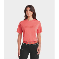 T-shirt Horse Pilot dames Team Roze koraal