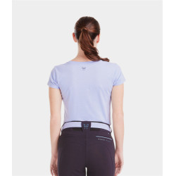 T-shirt Horse Pilot Team femme Lavende Violet