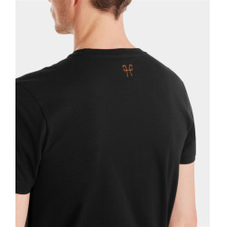 T-shirt Horse Pilot Team homme Noir T-shirt Horse Pilot Team homme Noir