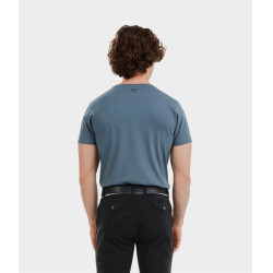 T-shirt Horse Pilot Team heren Vintage indigo Blauw T-shirt Horse Pilot Team heren Vintage indigo Blauw