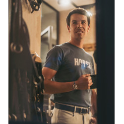 T-shirt Horse Pilot Team homme Vintage indigo Bleu T-shirt Horse Pilot Team homme Vintage indigo Bleu